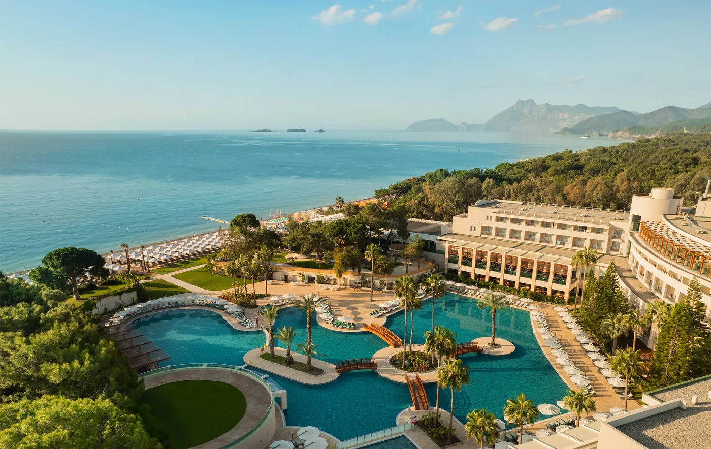 Rixos Premium Tekirova, Турция: бассейны-лабиринты, пляж и горы